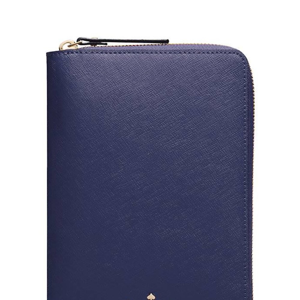 Rare! Kate Spade Mikas Pond Stacy Dark Blue Jay Personal Organizer